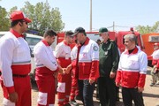 مراجعه ۲۵۰۰ نفر به پایگاه‌های امداد و نجات اربعین حسینی هلال احمر خوزستان