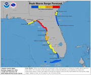 طوفان قدرتمند استوایی در راه و اعلام وضعیت اضطراری در فلوریدای آمریکا
