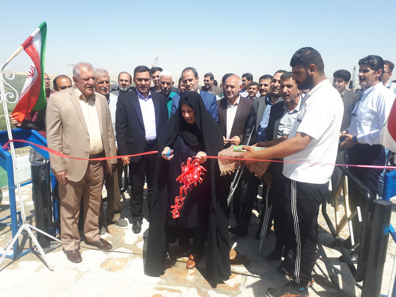 فاز اول جاده سلامت در بروجرد به بهره‌برداری رسید