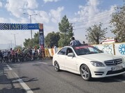 مرحله سوم تور دوچرخه سواری ایران - آذربایجان آغاز شد