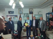 حضور نخست وزیر لیبی در سفارت فلسطین