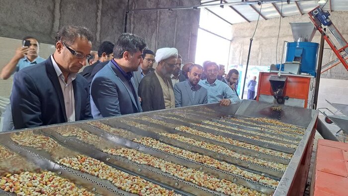 ترمینال ضبط پسته نهبندان به بهره برداری رسید