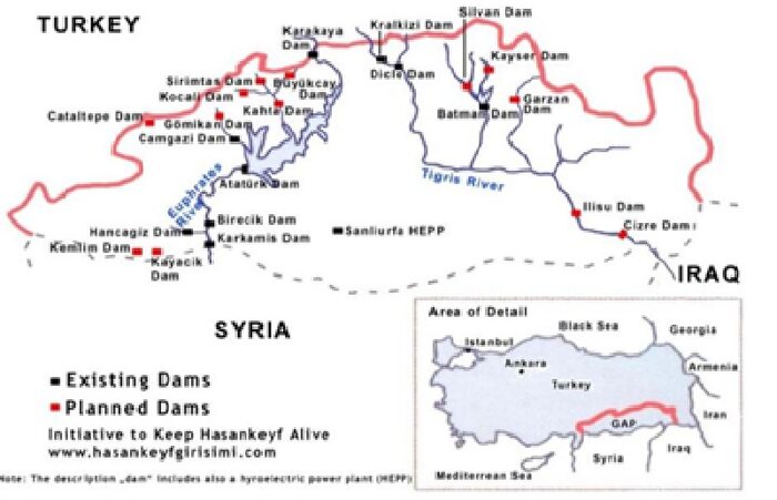 ابعاد نقض حقوق بینالملل در دو پروژه سدسازی ترکیه