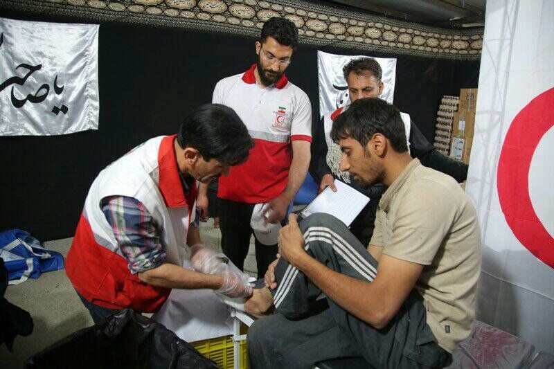 التیامی بر زخم‌های زائران اربعین حسینی با دستاورد دانش‌بنیان‌ها