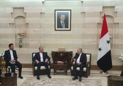 امير عبداللهيان يلتقي رئيس الوزراء السوري في دمشق