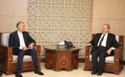وزير الخارجية الايراني يجري مباحثات مع نظيره السوري في دمشق