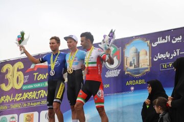 رکابزن تیم ترانگو مالزی قهرمان مرحله چهارم تور دوچرخه‌سواری ایران - آذربایجان شد