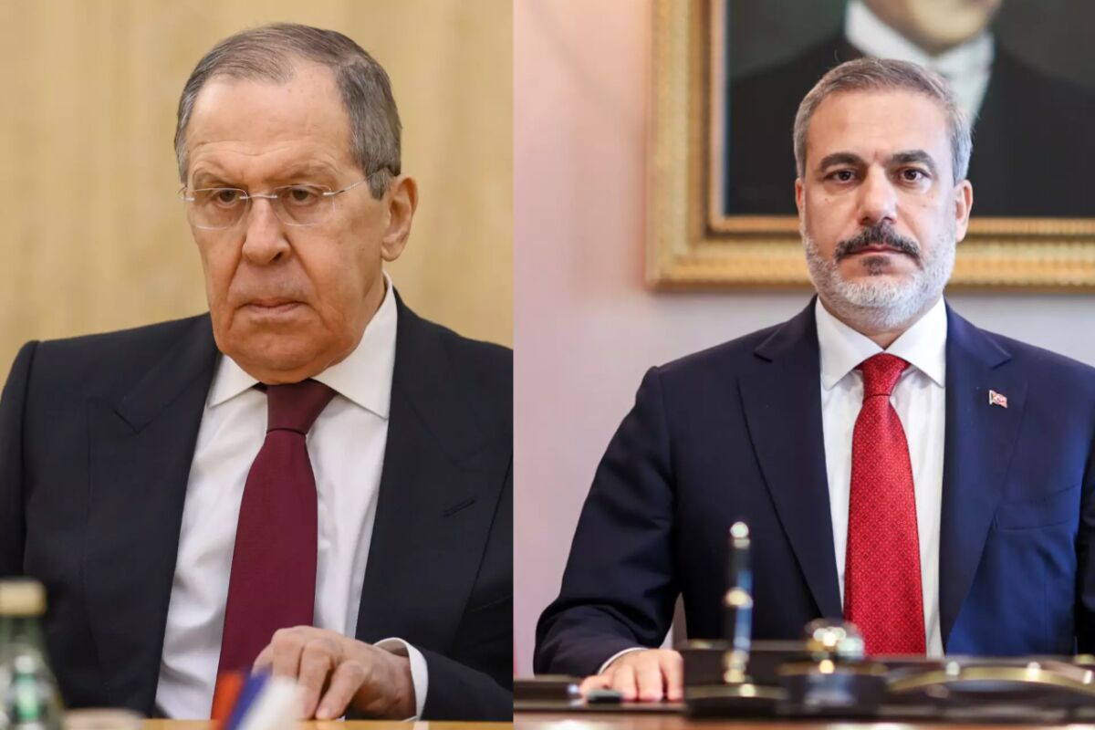 Türkiye Dışişleri Bakanı Fidan, Rus Mevkidaşı Lavrov ile Görüştü