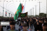 پیاده‌روی جاماندگان اربعین حسینی در شهر زنجان برگزار می‌شود