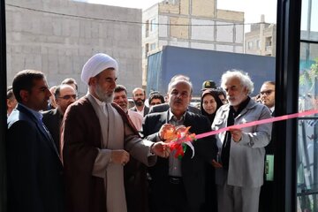 دومین کتابخانه بزرگ استان قزوین در بویین زهرا افتتاح شد