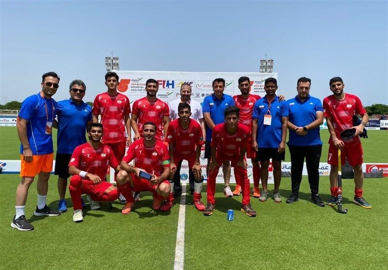 La selección de hockey sobre césped de Irán alcanza los cuartos de final del Campeonato Asiático