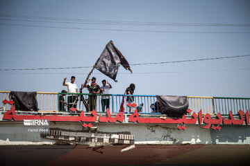 Arbaeen pilgrims in Iraq's Al Diwaniyah