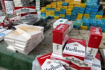 بیش از ۱۲۵ هزار نخ سیگار قاچاق خارجی در اردبیل کشف شد
