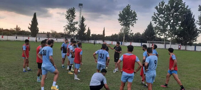 خانه بدوشی دریای بابل در شروع لیگ دسته یک فوتبال کشور