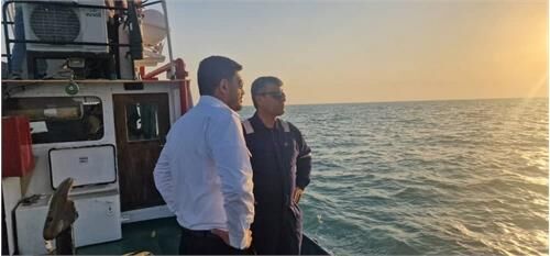 آلودگی نفتی ناشی از نشت لوله در خلیج فارس پاکسازی شد