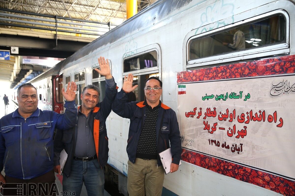 قطار کرمانشاه - خسروی؛ ظرفیتی بالقوه برای افزایش بلیط‌های کربلا