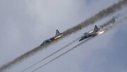 حمله هوایی روسیه به تروریستهای «هیات تحریرالشام» در سوریه + فیلم