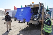 پاکسازی مهران از زباله و پسماند تا اواسط هفته جاری تمام می شود