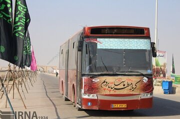 جزییات نحوه خدمت‌رسانی شرکت واحد اتوبوسرانی تهران به زائران اربعین