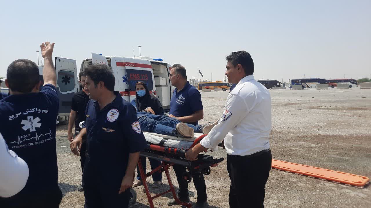 ۲ فقره حادثه در خوزستان با ۲ کشته و ۶ مصدوم