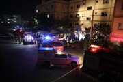 هشت نفر از انفجار  مجتمع مسکونی در مشهد نجات یافتند