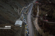 آخرین وضعیت ترافیک خودرویی در محور تهران-شمال و هراز اعلام شد