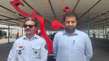 فیلم|چه خدمات بهداشتی برای زائران پاکستانی در مرز ریمدان دشتیاری ارائه می‌شود