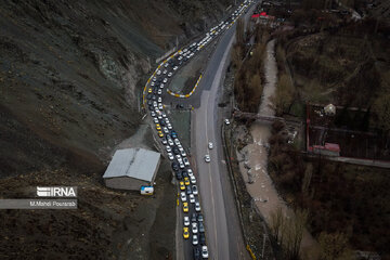 آخرین وضعیت ترافیک خودرویی در محور تهران-شمال و هراز اعلام شد