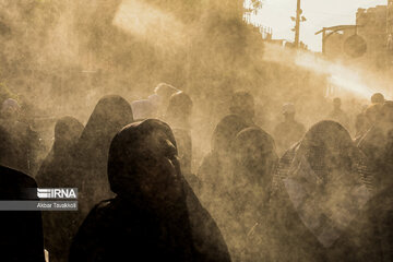 Pilgrims converge in Karbala on eve of Arbaeen