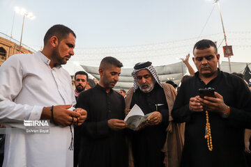 Pilgrims converge in Karbala on eve of Arbaeen