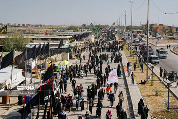 March of Arbaeen through Iraq’s al-Hamza