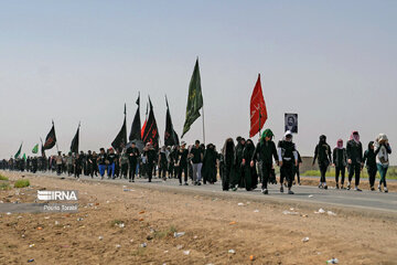 March of Arbaeen through Iraq’s al-Hamza