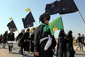 March of Arbaeen through Iraq’s al-Hamza