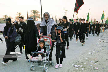 March of Arbaeen through Iraq’s al-Hamza