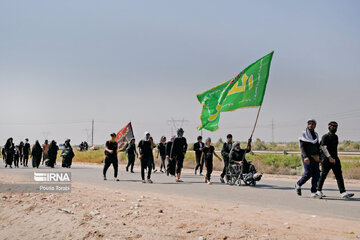 March of Arbaeen through Iraq’s al-Hamza