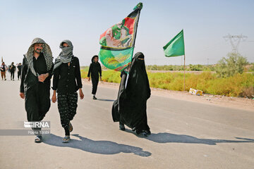 March of Arbaeen through Iraq’s al-Hamza