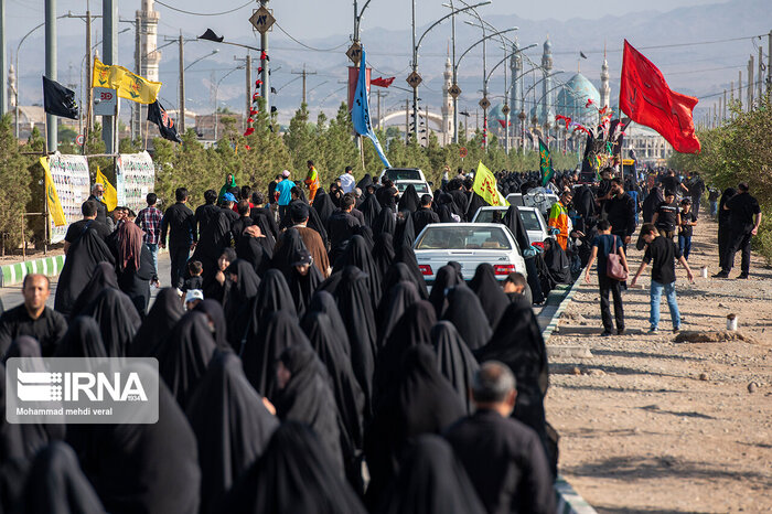 قم در اربعین حسینی، کربلایی شد