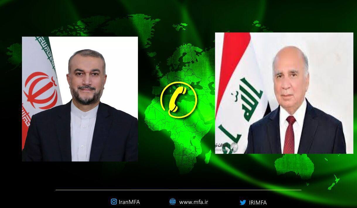اربعین کے شاندار انعقاد پر ایرانی وزیر خارجہ نے عراق کا شکریہ ادا کیا