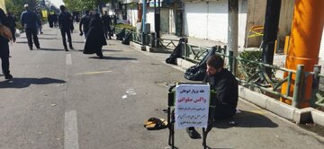 نوجوانان تهرانی: امام حسین(ع) این نوکری را بپذیرد+ فیلم