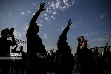 La marche de ceux qui ont raté le rendez-vous d'Arbaeen à Téhéran