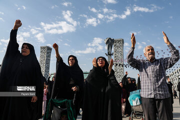 La marche de ceux qui ont raté le rendez-vous d'Arbaeen à Téhéran