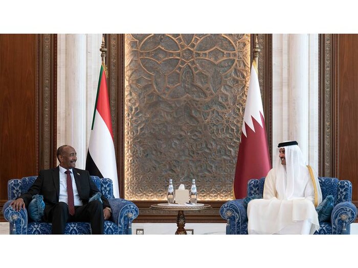 امیر قطر خواهان توقف درگیری‌ها در سودان شد