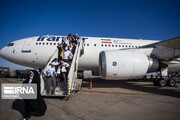 ۷۷۵ زایر یزد با هواپیما به کشور بازگشتند