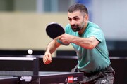 Representante de Irán se clasifica para octavos de final del Campeonato Asiático de Tenis de Mesa