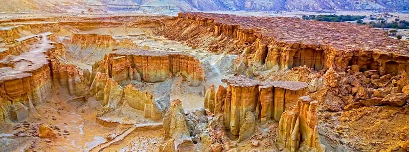 تنگه چاهکوه قشم؛ نمایشی از تکاپوی آب و صخره
