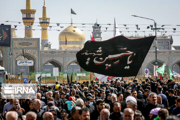 عزاداری مردم لرستان در سالروز شهادت امام رضا (ع)