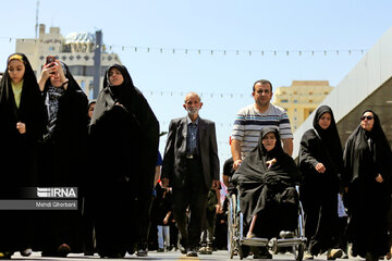Arbaeen ritual in northeast Iran