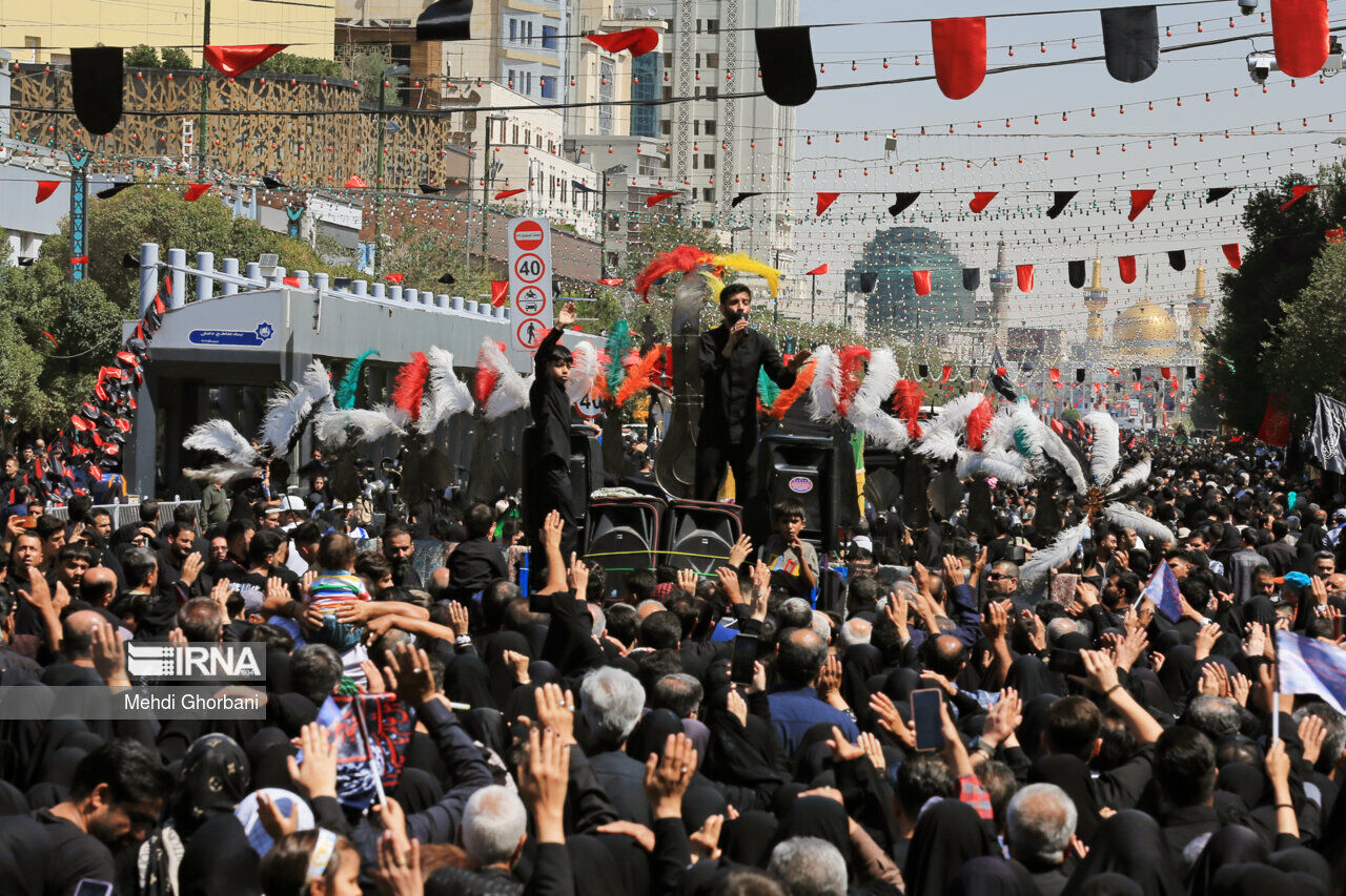 Arbaeen ritual in northeast Iran Arbaeen ritual in northeast Iran