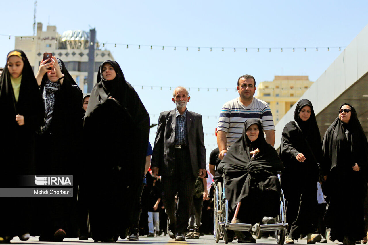 Arbaeen ritual in northeast Iran Arbaeen ritual in northeast Iran