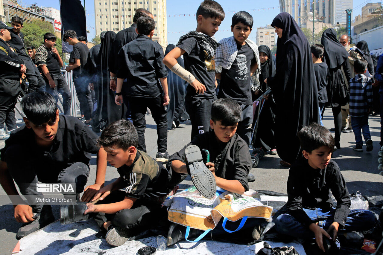 Arbaeen ritual in northeast Iran Arbaeen ritual in northeast Iran